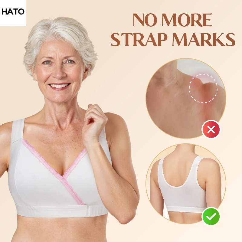 HATO™ Bra - Convenient Front Wrap Closure Bra for Seniors
